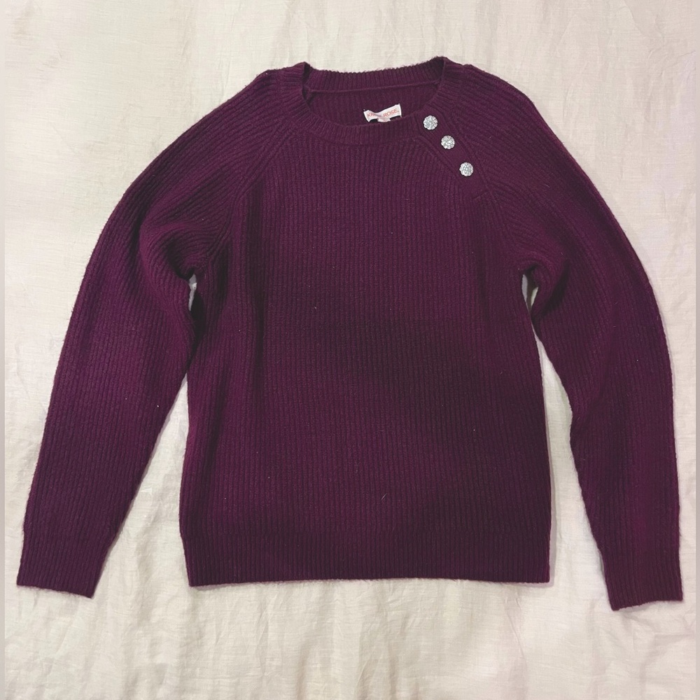 Knox Rose purple sweater